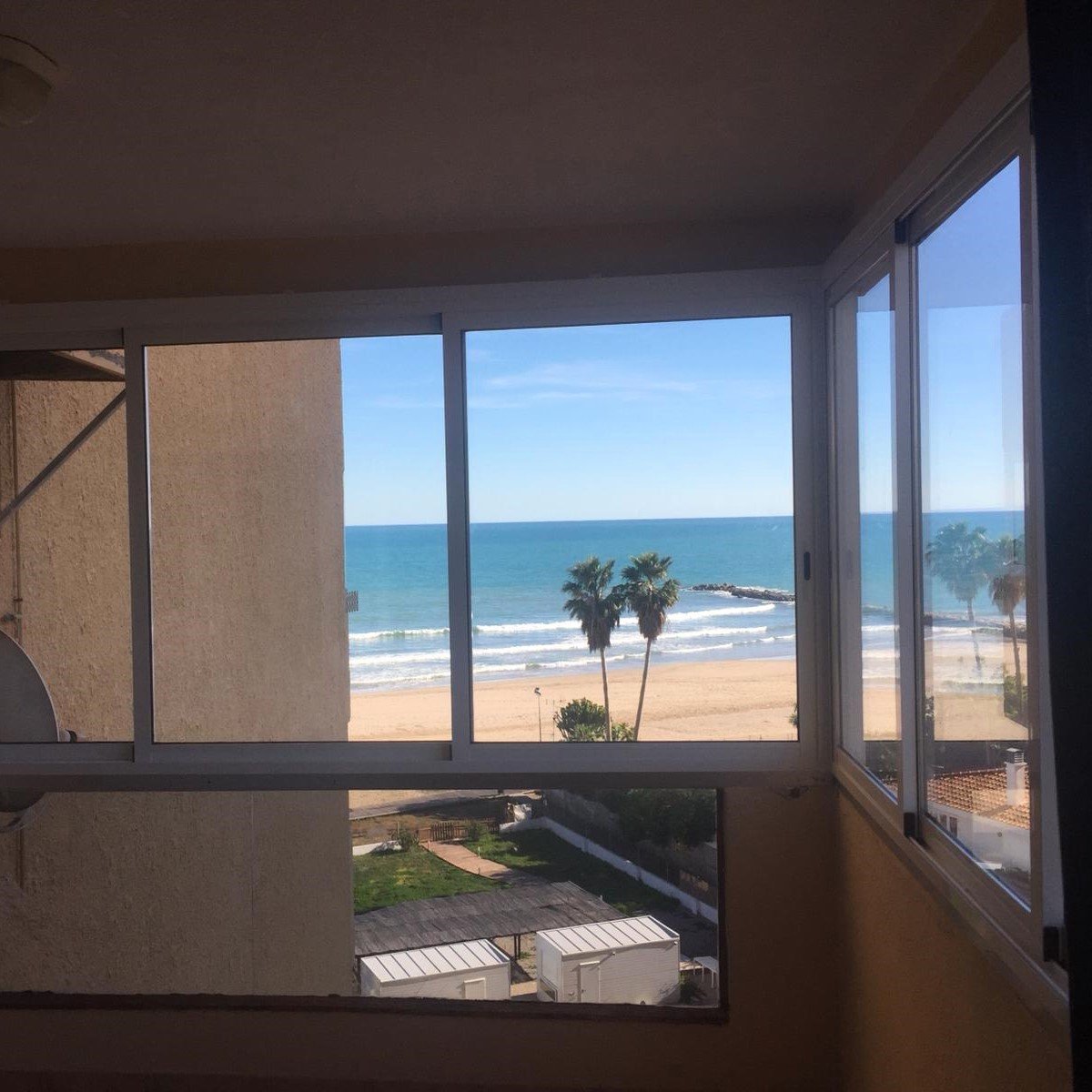 Cerramiento de terraza en playa